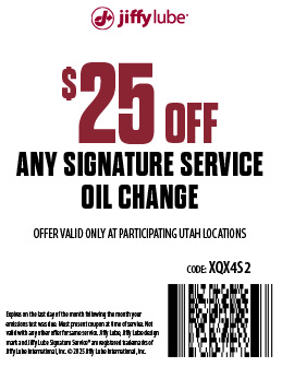 Jiffy Lube Oil Change Coupons